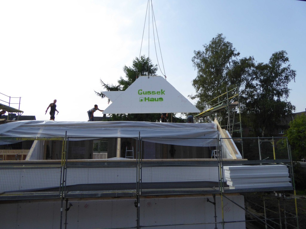 Haus steht | Bautagebuch